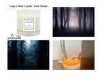 Dark Woods Large 3 Wick Candle