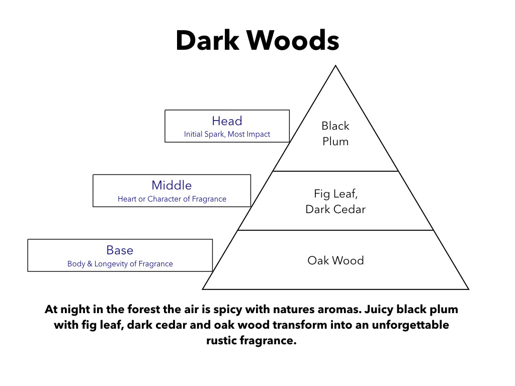 Dark Woods Large 3 Wick Candle – aroma43