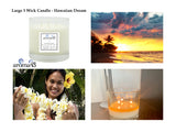 Hawaiian Dream Large 3 Wick Candle